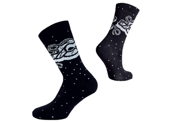 cinelli Mike Giant Black Socks